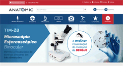 Desktop Screenshot of anatomic.com.br